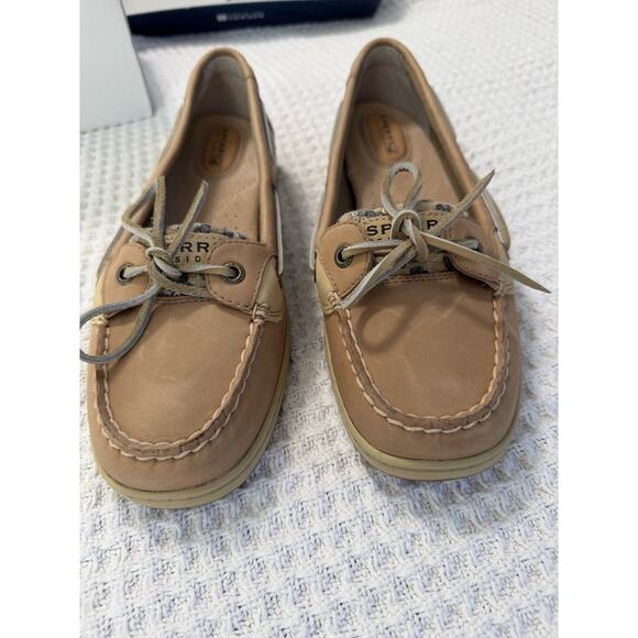 Sperry Top Sider Angelfish Loafers Women’s Size 10 M Boat Shoes Tan Sand NIB - Picture 3 of 8